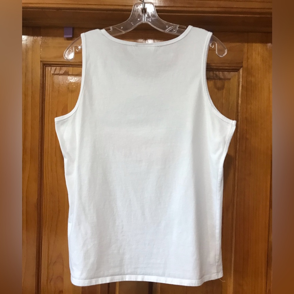 Bobbie Brooks Graphic Tank Top Shirt
Lips American Flag Stars Red White & Blue - Picture 7 of 12